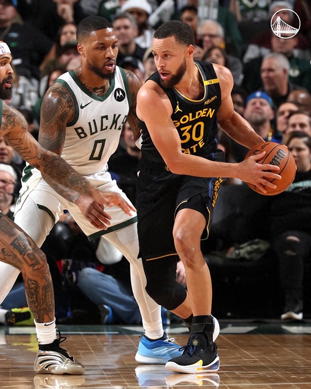 勇士爆冷雄鹿，库里高光表现