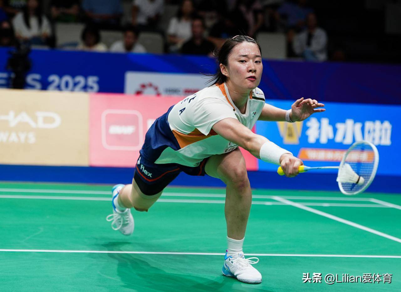 韩国羽毛球队强势丹麦羽毛球队，辛杜制霸全场